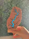 Arbre de vie bleu