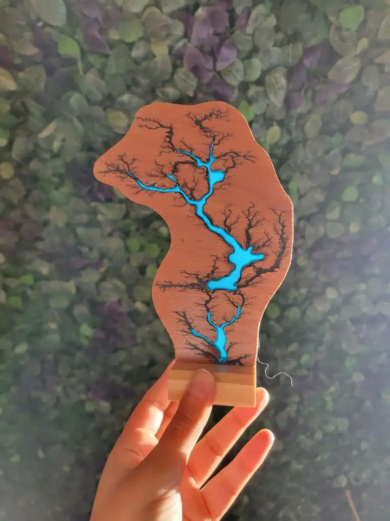 Arbre de vie bleu