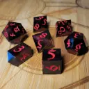 Set "Boule de Cristal rouge"