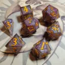 Set de dés draconiques - Dragon Solaire