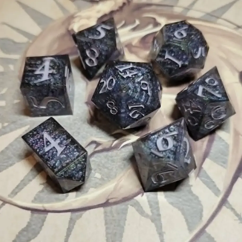 Set de dés draconiques - Dragon du Temps