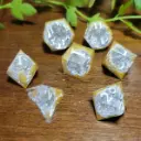 Collection Mystique - Set Géode Quartz blanc