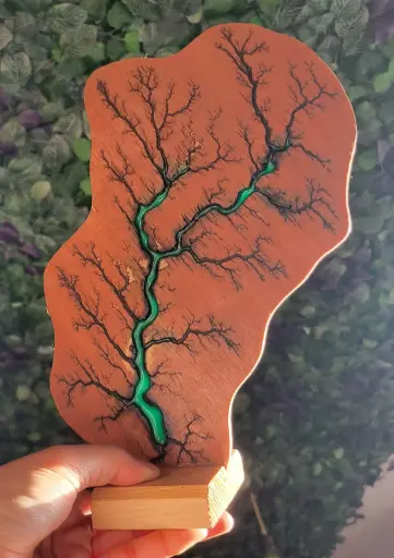 Arbre de vie vert foncé