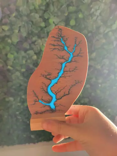 Arbre de vie bleu