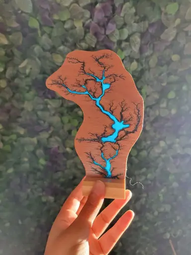 Arbre de vie bleu