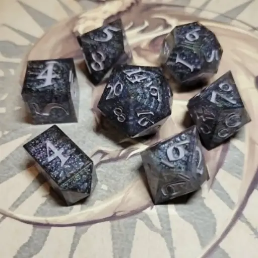 Set de dés draconiques - Dragon du Temps